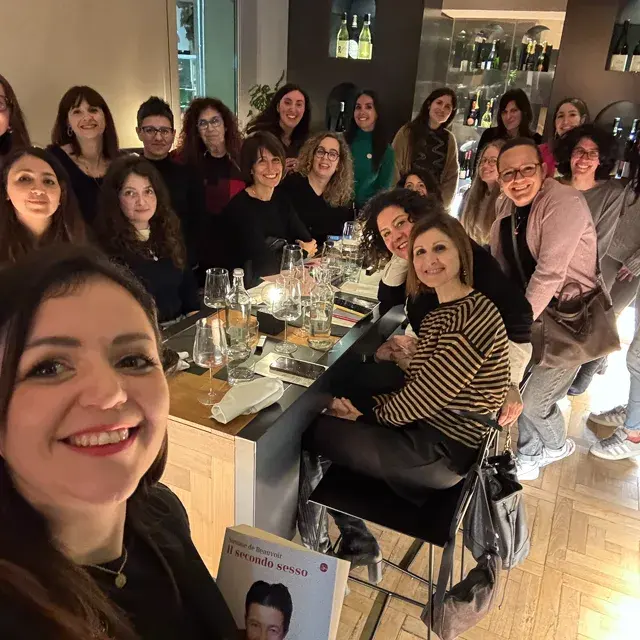 Le lettrici di Pagine Sorelle durante un incontro